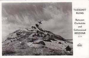 Arizona Tuzigoot Ruins Between Clarksdale and Cottonwood Real Photo