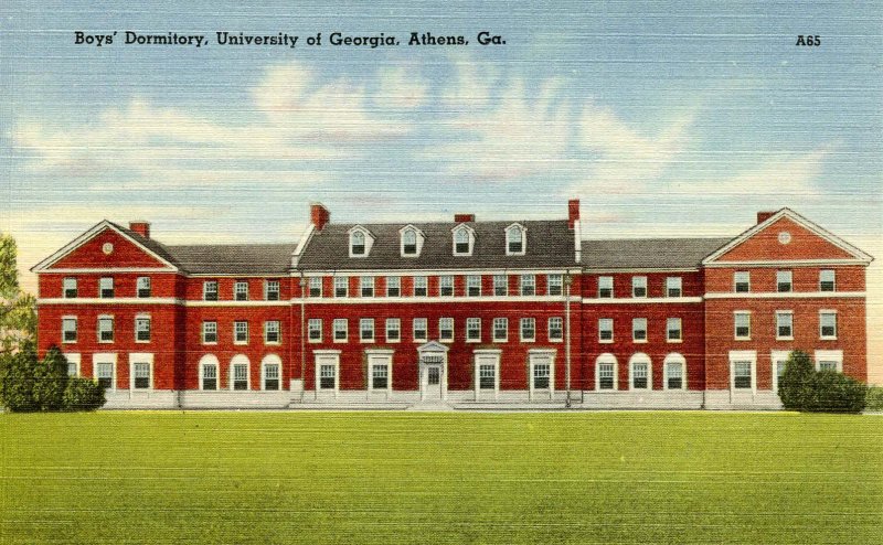 GA - Athens. University of Georgia, Boys Dormitory