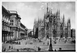 BF34714 milano piazza del duomo portici italy  front/back scan