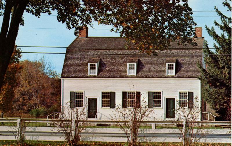 MA - Pittsfield. Hancock Shaker Village. Meeting House