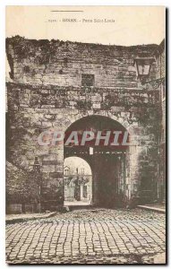 Postcard Old Dinan Porte Saint Louis