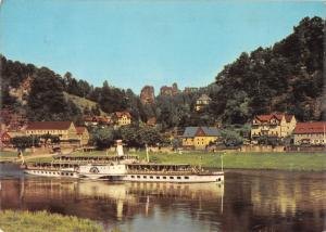 B98801 sachsische schweiz kurort rathen dresden   germany  ship bateaux