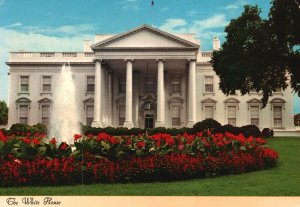 Postcard The White House Home Of The Presidents Oldest Structure Washington DC