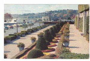 The Falls, Oakes Garden Theatre, Niagara Falls ON, 1965 Postcard, Expo 67 Slogan