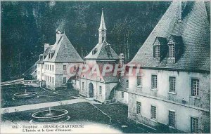 'Old Postcard Dauphine Grande Chartreuse L''Entree and the Court of Honor'