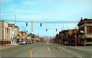 Postcard Main Street in Price, Utah