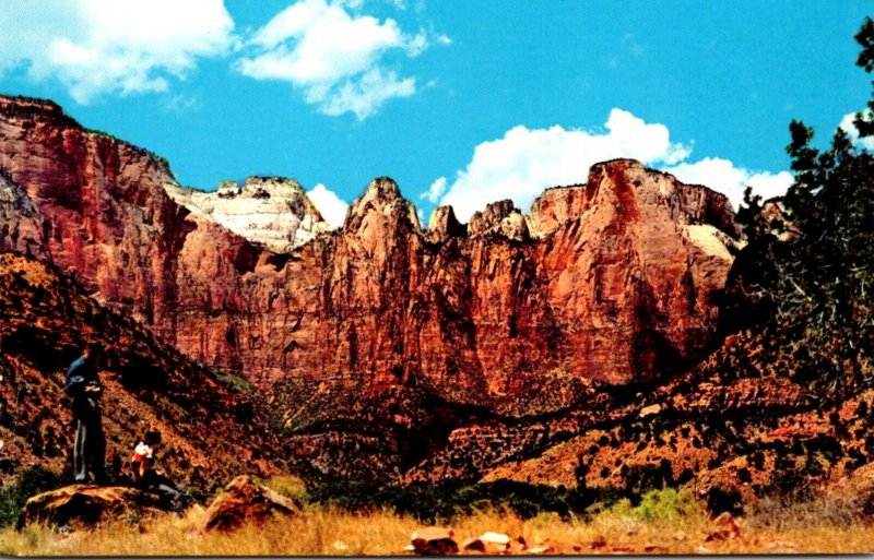 Utah Zion National Park Towers Of The Virgin