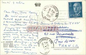 Postcard Modern Madrid Palacio Real Royal Palace Vienna Chatelleraut Prohibid...