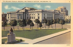Benjamin Franklin Memorial, Franklin Institute Philadelphia, Pennsylvania PA  