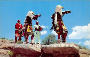 Eagle Dancers Prayers rise to the Gods Indian Unused 