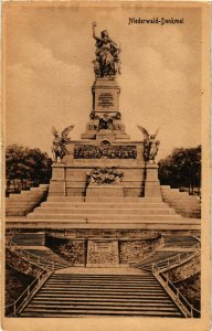 CPA AK Rudesheim Nationaldenkmal Niederwald GERMANY (894753)