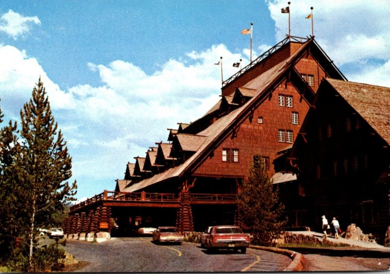 Yellowstone National Park Upper Geyser Basin Old Faithful Inn