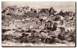 Old Postcard Les Baux General view