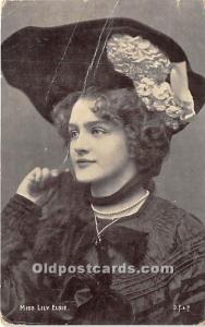 Miss Lily Elsie Theater Actor / Actress 1907 