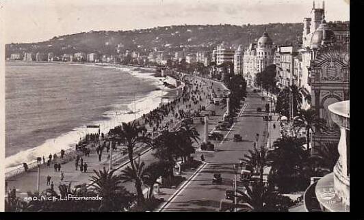 France Nice La Promenade Real Photo