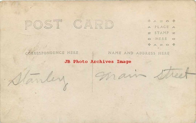 MN, Browns Valley, Minnesota, RPPC,  Main Street, North Side, Photo