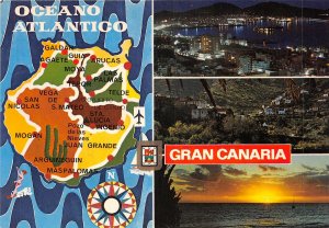 Lot 42 spain gran canaria canary island map  multi views