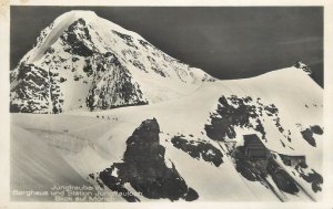 Mountaineering Switzerland Monch peak 1929