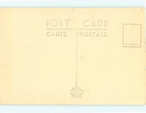 Vintage Post Card Swordfishing Fleet Glace Bay Cape Breton Nova Canada  # 3841