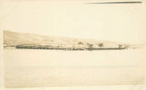 C-1920s Guaymas Mexico Sonora Waterfront Pier Industry  RPPC Photo Postcard 9767