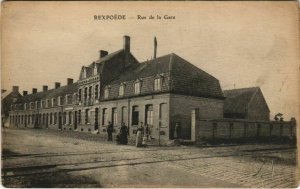 CPA REXPOEDE - Rue de la Gare (135906)