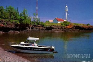 Michigan Great Lakes Shore Scene 1998