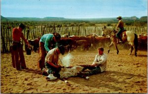 Cattle Branding In Oklahoma