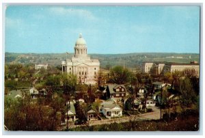 c1960 Kentuckys State Capitol Governors Mansion Capitol Annex Frankfort Postcard