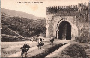 Morocco Fez Ban-Maroc et le Borj Nord Vintage Postcard 03.83