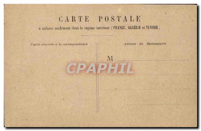 Old Postcard Paris Pantheon