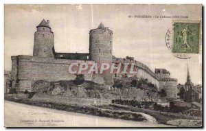 Old Postcard Fougeres Chateau (West Coast)