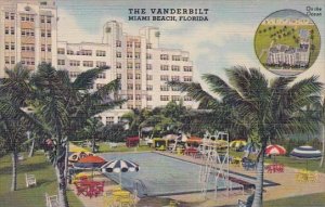 Florida Miami Beach The Vanderbilt With Pool