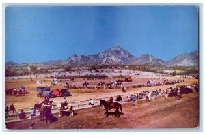 Phoenix Arizona AZ Postcard Arizona Biltmore Hotel Ring Race Track c1960 Vintage