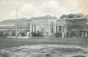 Egypt Alexandria Raleh railway station 