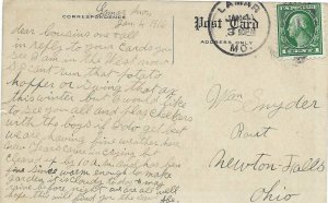 First Methodist Church Lakeland Florida Mailed 1916