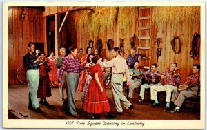 Postcard - Old-Time Square Dancing In Kentucky