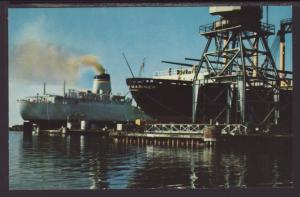 Ships in For Repair,Pascagoula,MS Postcard