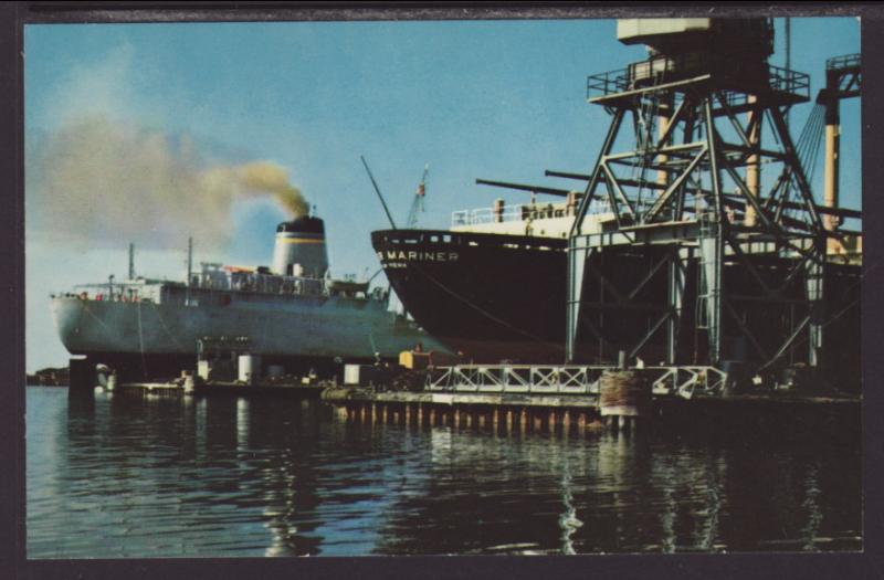 Ships in For Repair,Pascagoula,MS Postcard