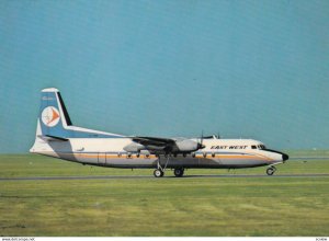 EAST-WEST Airlines F27 Airplane , 80-90s