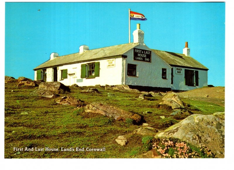 First and Last House, Lands End, Cornwall, England