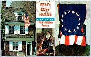 Postcard - Betsy Ross House, Philadelphia, Pennsylvania, USA