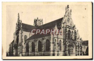 Old Postcard Brou Church