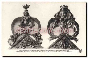 Postcard Old Saint-Bertrand-de-Comminges cartridges Decoratifs