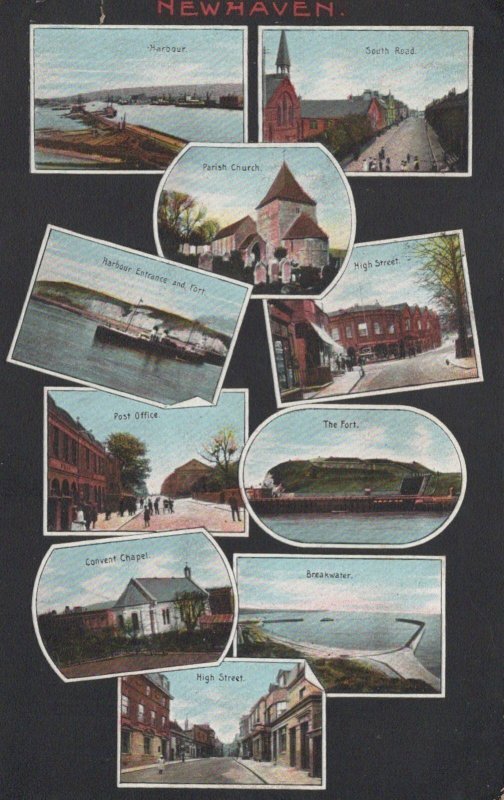 Sussex Postcard - Views of Newhaven  RS21684