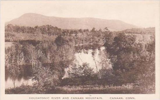Connecticut Canaan Housatonic River And Canaan Mountain Albertype