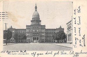 The State Capitol View Lansing MI 