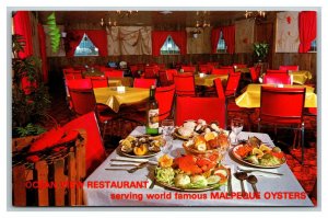 Vintage 1970's Advertising Postcard Ocean View Restaurant Prince Edward Island