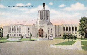 Oregon State Capitol At Salem Oregon