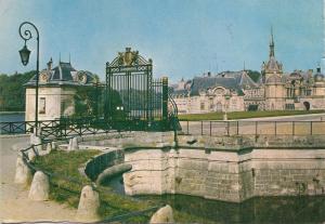 BF22008 chateau de chantilly oise france  front/back image