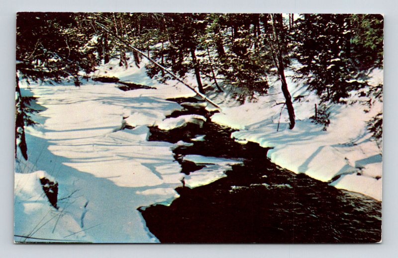 Chester Inn Vermont VT Winter Scene Postcard UNP VTG Plastichrome Unused Vintage